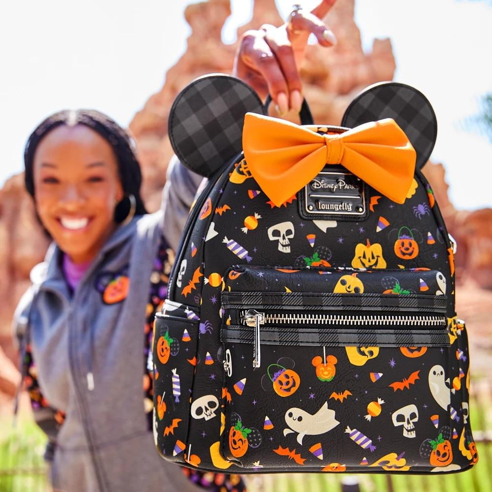 Disney Parks Minnie Mouse Halloween Mini Loungefly Backpack - Walmart.com